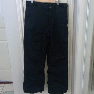 Columbia Children's Snow Pants, Black, Size XL